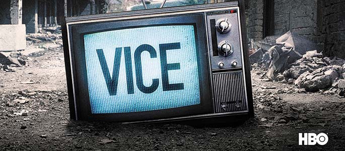 Logo for VICE on HBO. Producer's Toolbox provided blanket music licensing for the show.