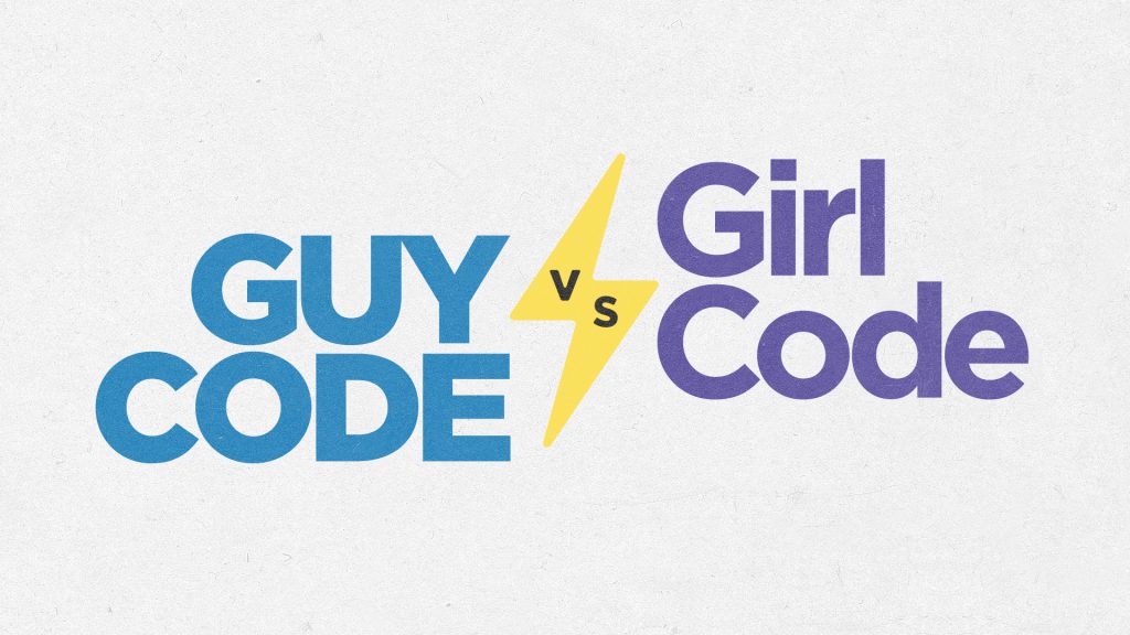 Poster for MTV's Guy Code vs Girl Code, the two reality TV series go head to head. Flavorlab Producer's Toolbox provided music licensing for the season.