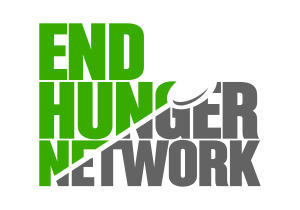 Logo for the End Hunger Network, Flavorlab donated all proceeds from our Bob Dylan party to the organization.