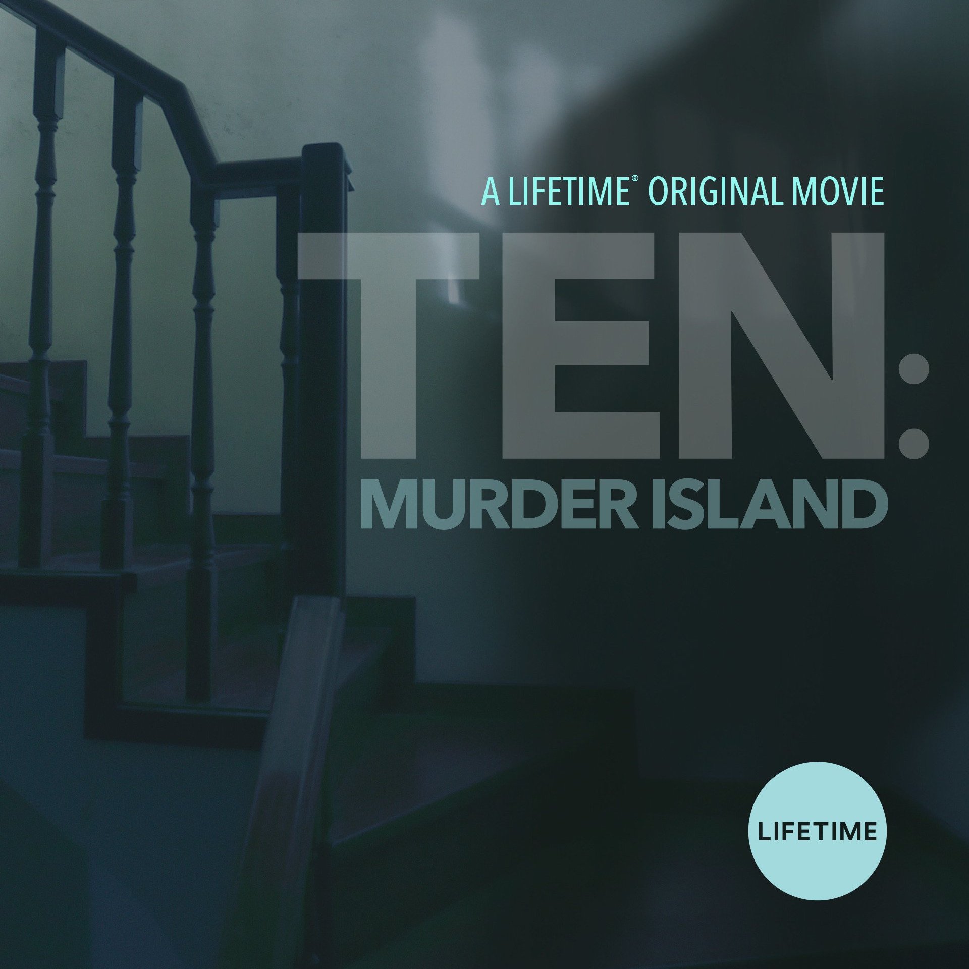 Official poster for Lifetime's Ten: Murder Island. Producer's Toolbox provided music licensing for the film.